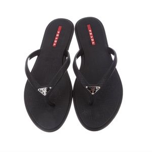 Prada Black Sandals